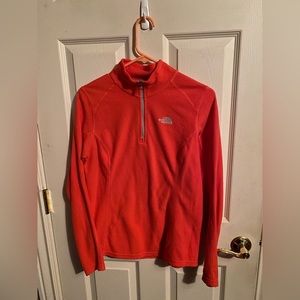 Coral Northface Pull Over